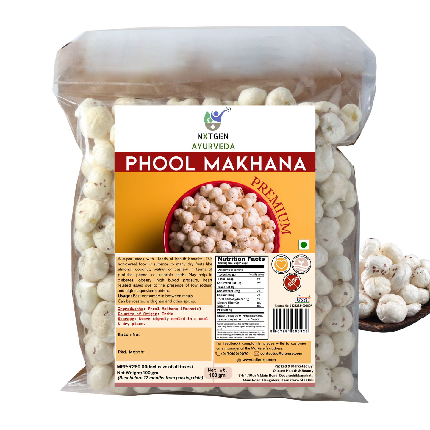 Premium Phool Makhana