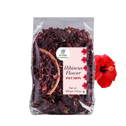 Hibiscus petals dried