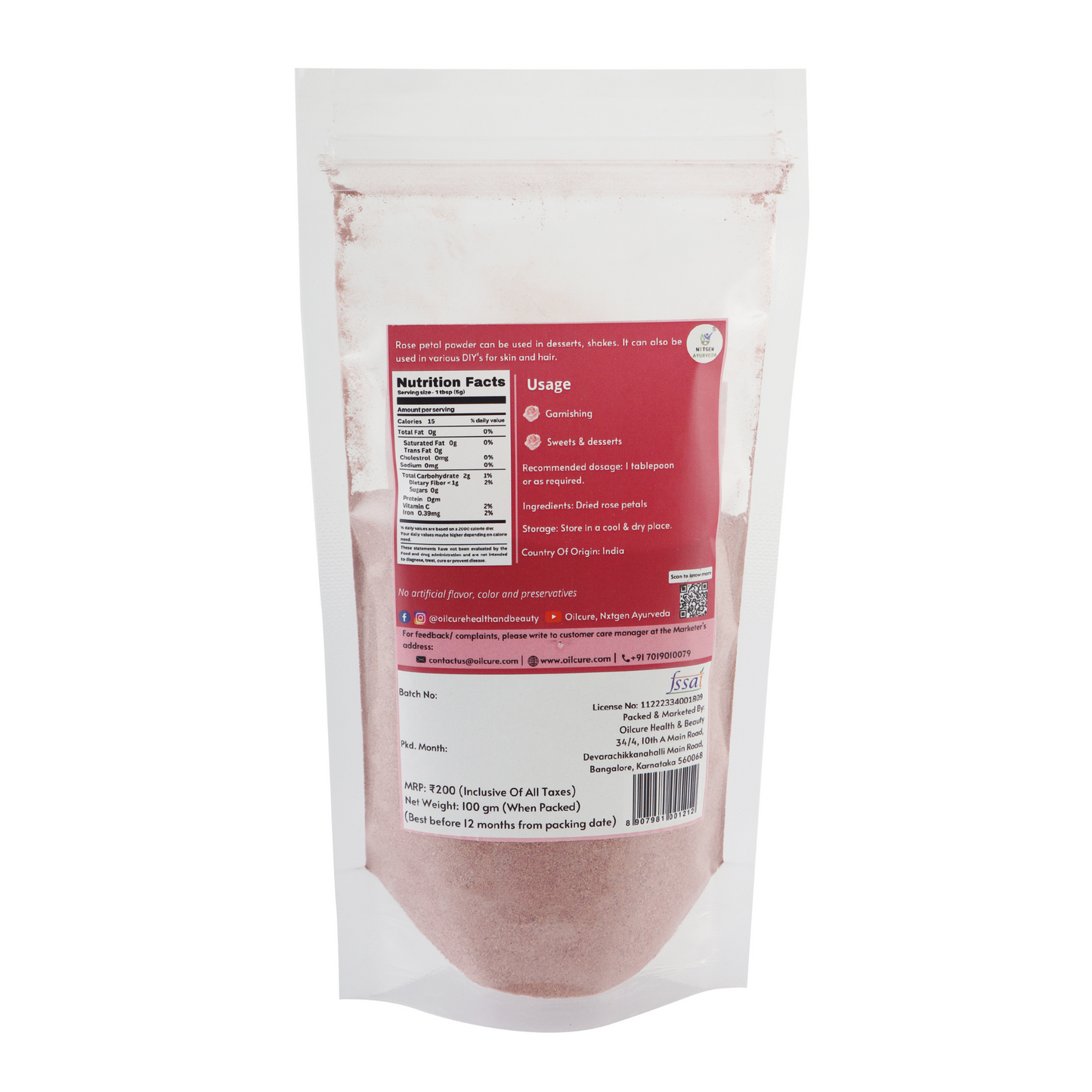 gulab powder