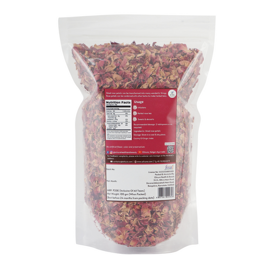 dry rose petal