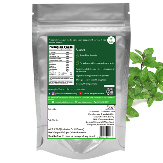 Peppermint Leaves Powder - 100 Gms