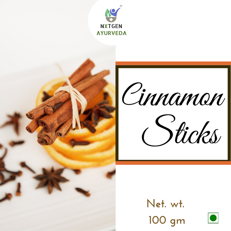 Cinnamon (Cassia) Round Sticks - 100 Gms