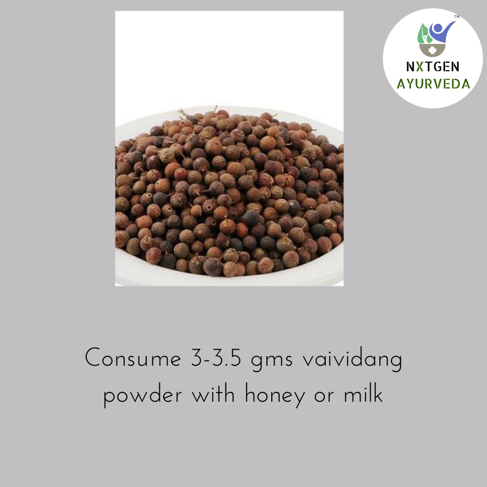 vidanga for digestion