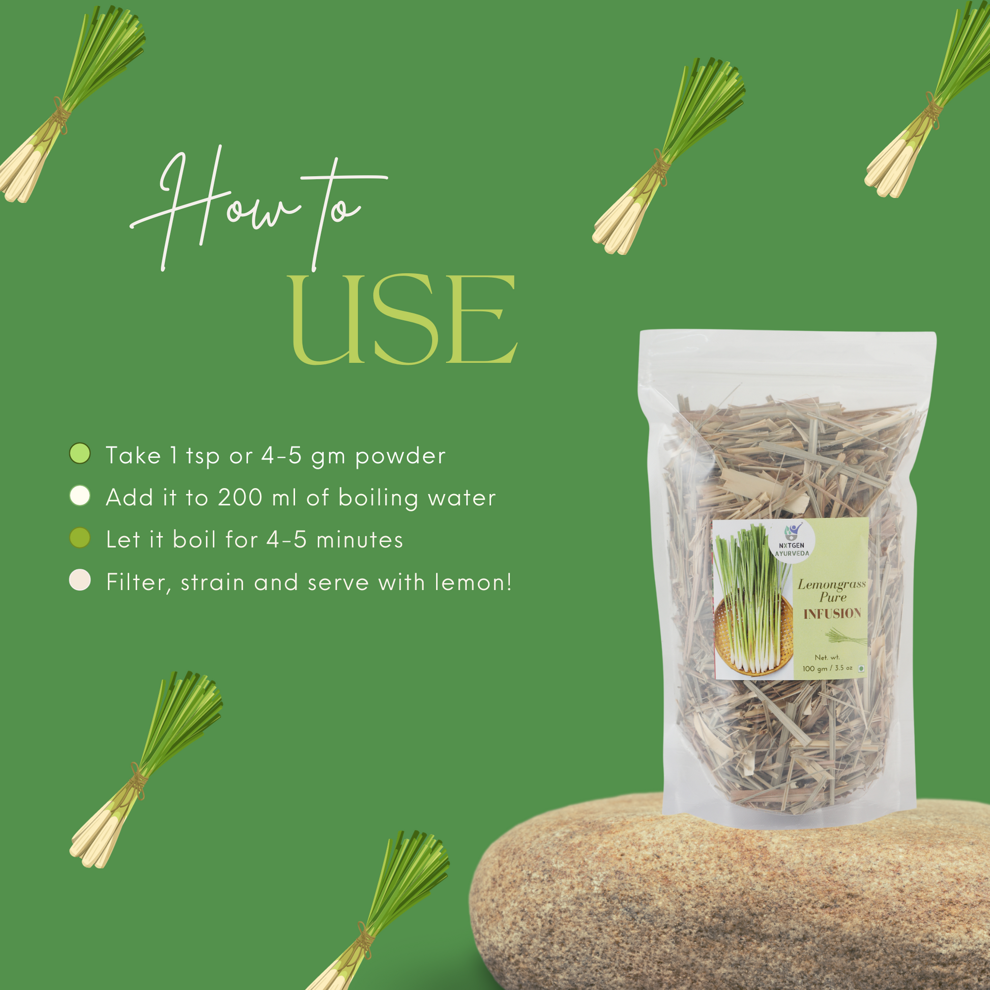 How to use lemongrass