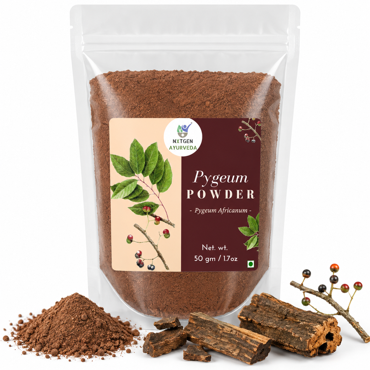 Pygeum Powder - 50 Gms