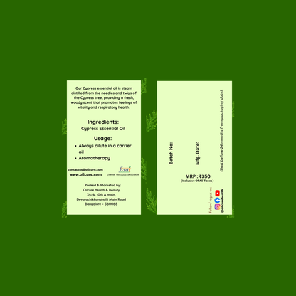 Cypress oil pure