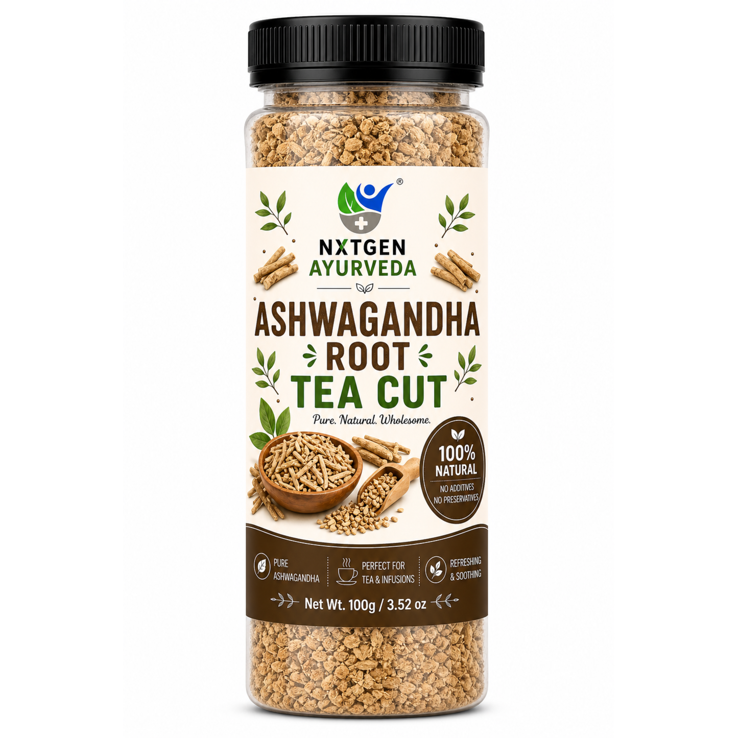 Ashwagandha Root Tea Cut - 100g