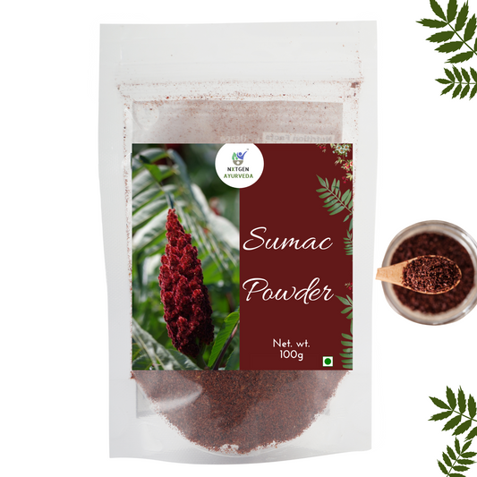 sumac powder berries red natural