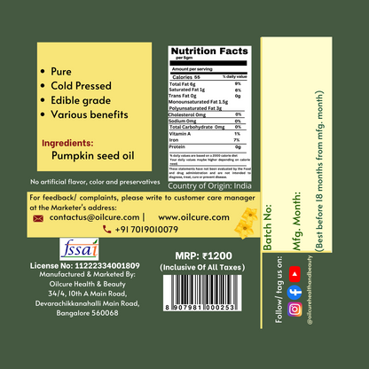Pumpkin Seed Oil