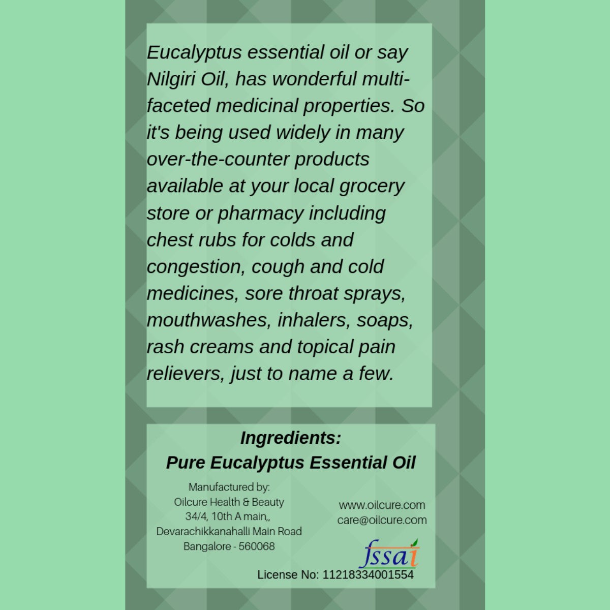 Eucalyptus Oil