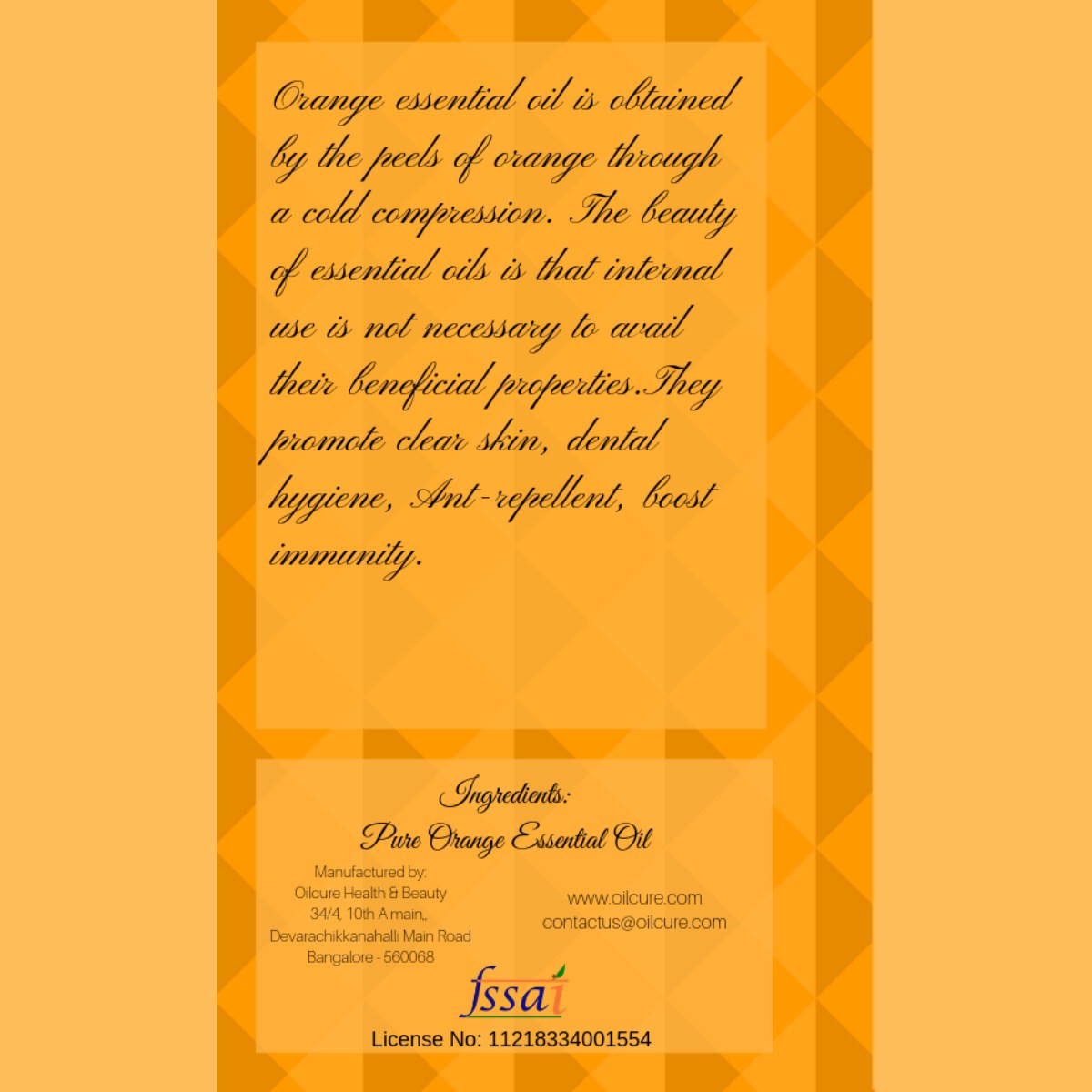Orange Essential Oil - 30 ml