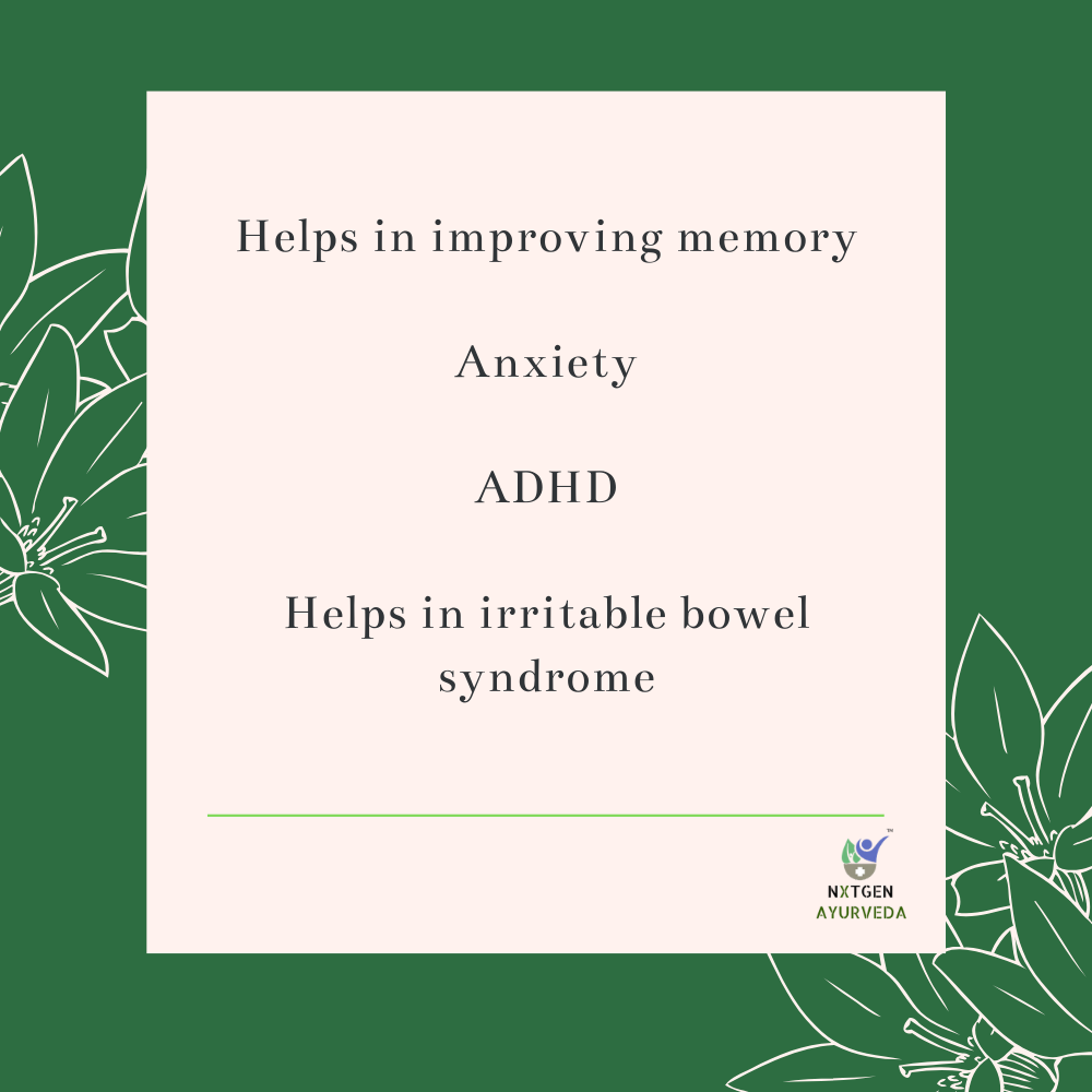 Brahmi powder is believed to have a number of health benefits, particularly for brain function and mental clarity