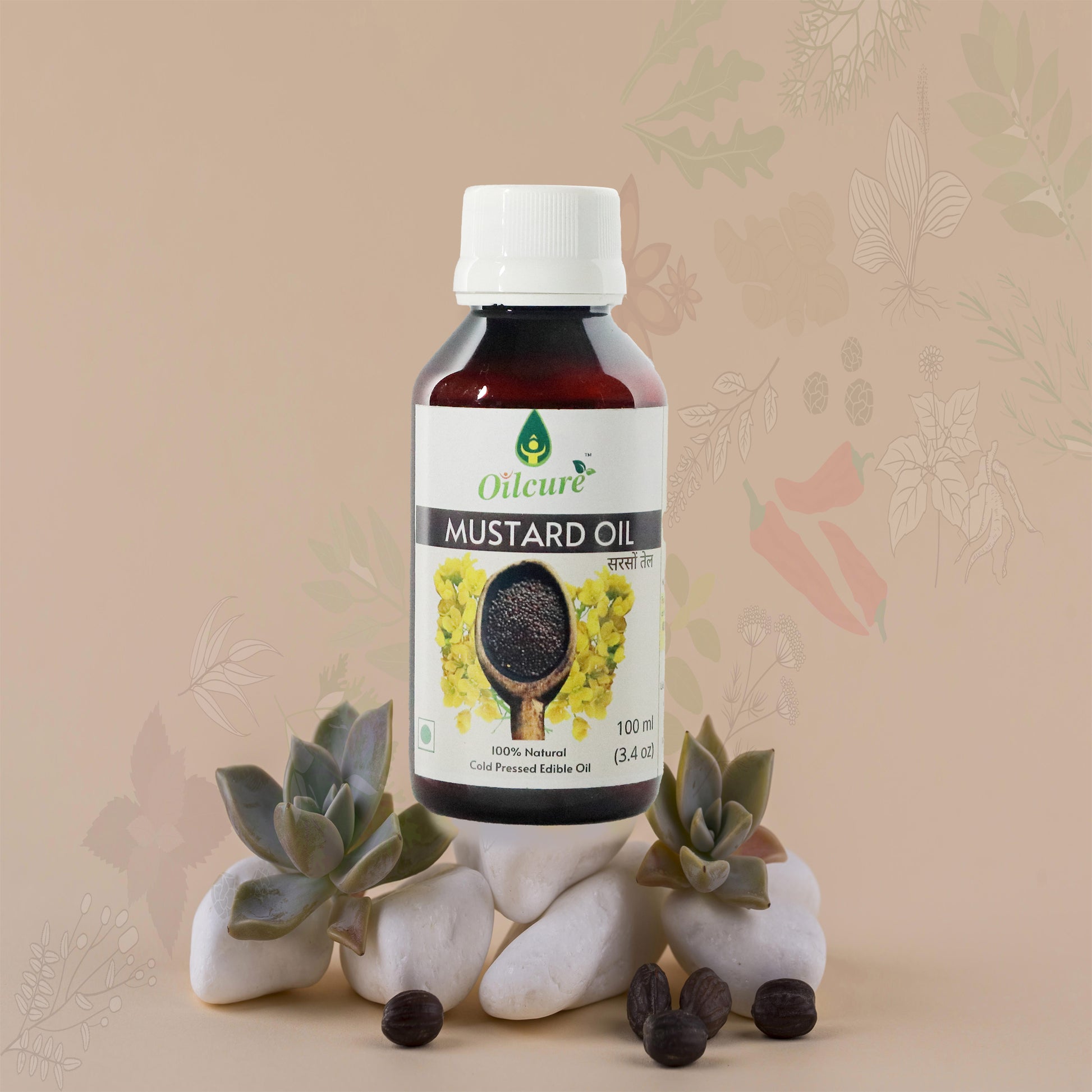 Mustard oil is one of the few vegetable oils that contain a good amount of omega-3 fatty acids, which are essential for heart and brain health.