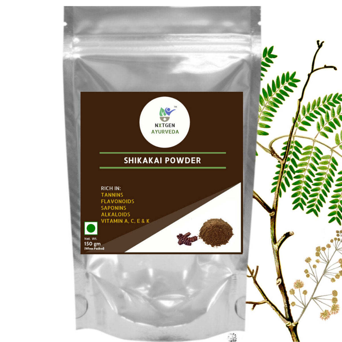 Shikakai Powder - 150 gms